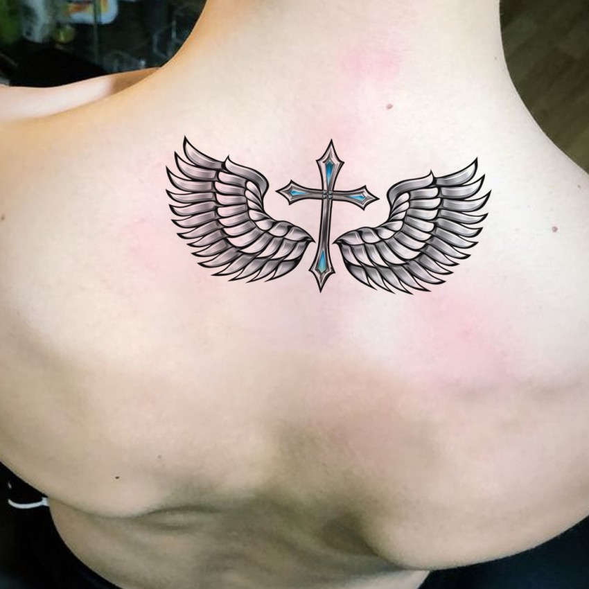 150 Men Angel Wing Tattoos Designs 2023 Arm Back  Shoulder