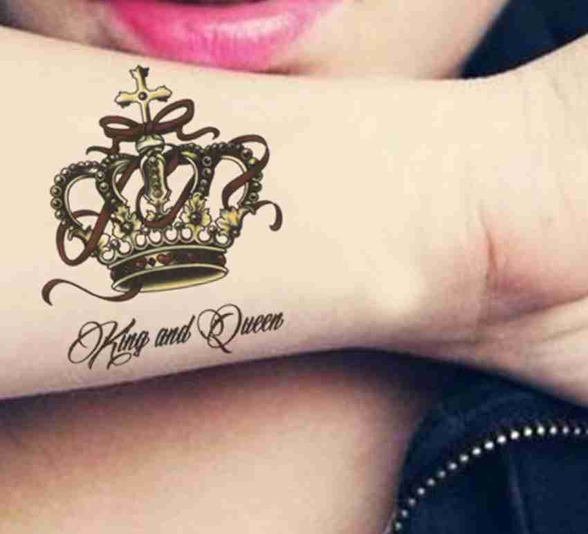 150 King and Queen tattoos for couples (and their meaning) 