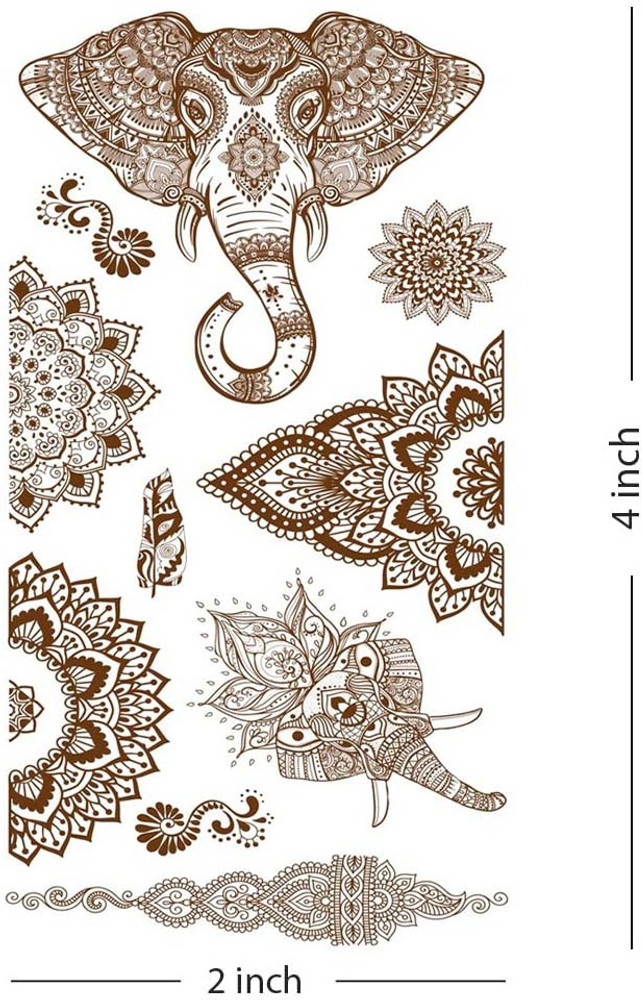 elephant henna by Monaku on DeviantArt