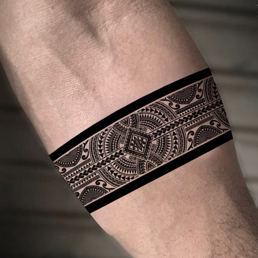This is what a wrist tattoo looks like on an aged hand  Tattoo bracelet Bracelet  tattoo for man Tattoos for guys