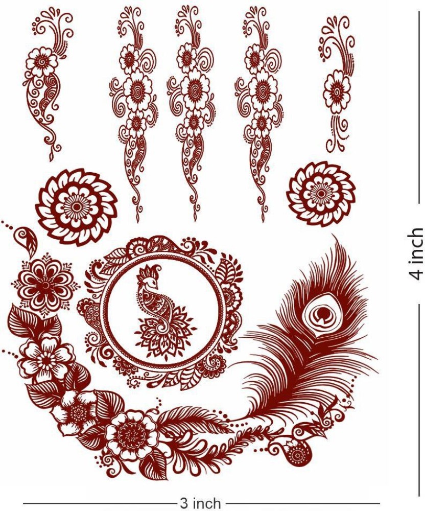 Orange peacock illustration Peafowl Mehndi Henna Tattoo peacock animals  heart peacock Feather png  PNGWing