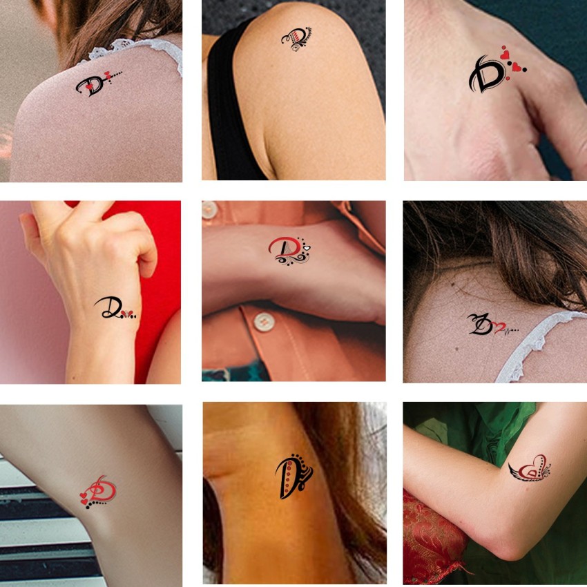 60 Letter D Tattoo Designs Ideas and Templates  Tattoo Me Now