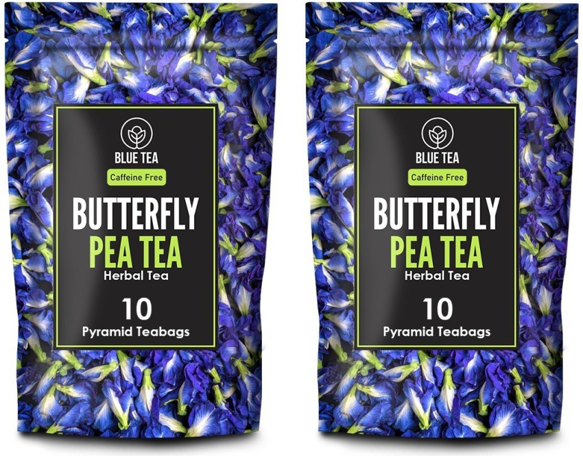 Buy Butterfly Pea Flower Tea Online  Caffeine Free  Bluetea  Blue Tea