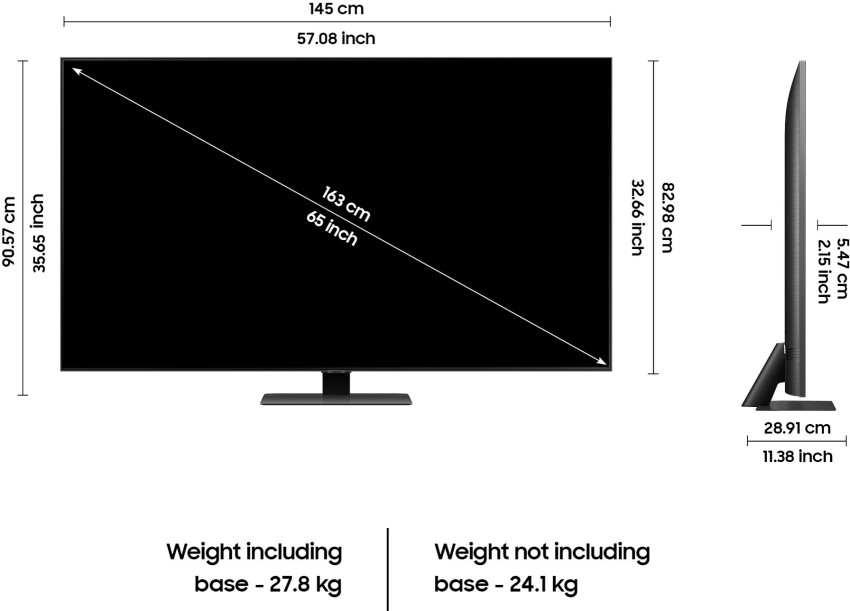 Tv Dimensions Measurements Size Guide Designing Idea 43 Off 5135