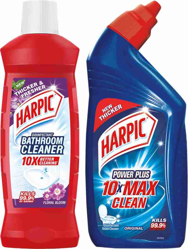 Buy Harpic Toilet Cleaner 1 L + Bathroom Cleaner Citrus 500 ml Online at  Best Price of Rs 309 - bigbasket