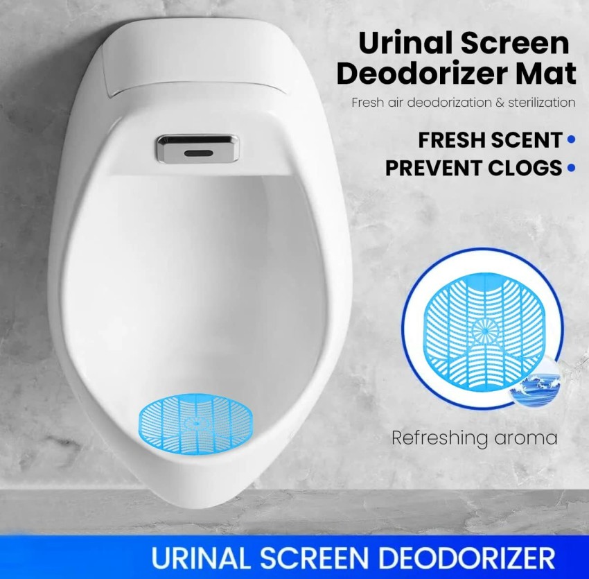 Zureni Urinal Screen Scented Anti-Splash Toilet Mat Lavender Fragrance  (Pack of 50) Floral Mat Toilet Cleaner Price in India - Buy Zureni Urinal  Screen Scented Anti-Splash Toilet Mat Lavender Fragrance (Pack of