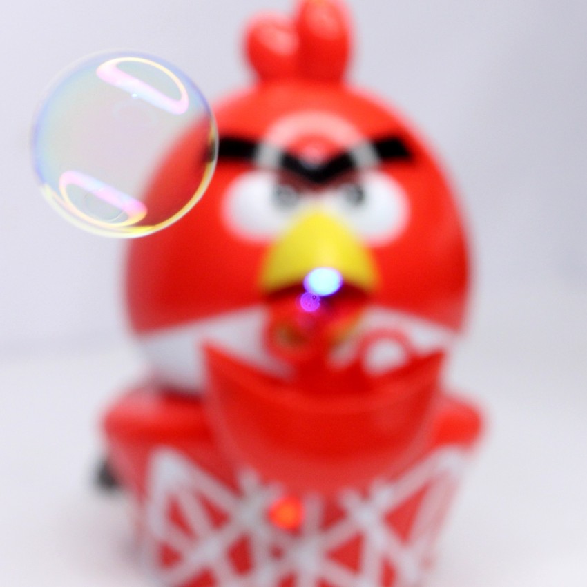 FULLY Automatic Music Bubbles Angry Bird Style Bubble Blower Maker