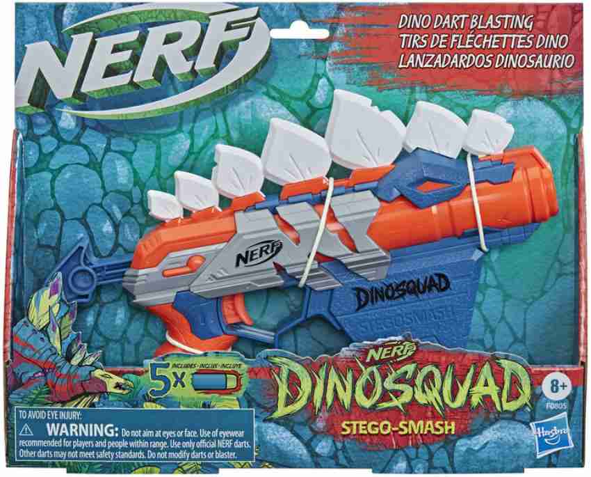 NERF DinoSquad Armorstrike Dart Blaster, 16 Darts, Indoor and Outdoor  Games, Dinosaur Toys for 8 Year Old Boys and Girls and Up - Yahoo Shopping