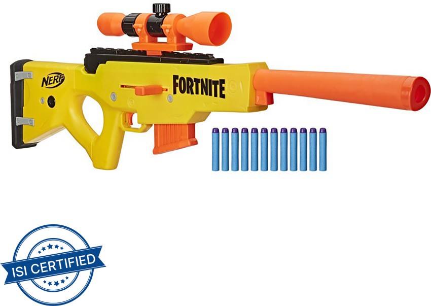 Nerf Fortnite BASR-L Bolt Action, Clip Fed Blaster, Includes