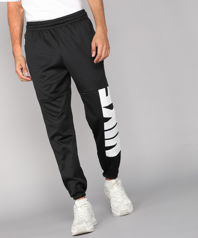 Kraasa Solid Joggers Gym Pants for Men | Slim Fit Athletic Track Pants |  Casual Running Workout Pants with Pockets |Solid Men Track Pants Solid Men Track  Pants Navy Size M :