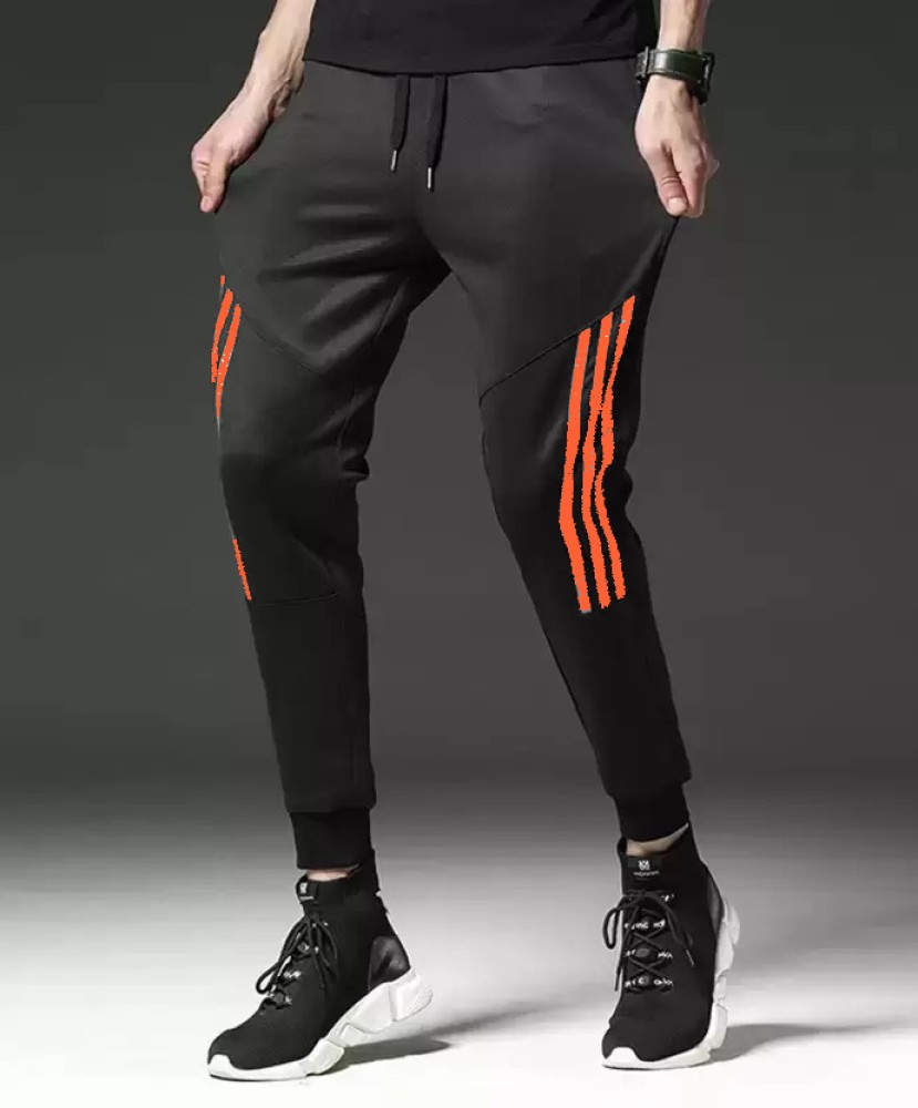 instylesports Striped Men Black Track Pants  Buy instylesports Striped Men  Black Track Pants Online at Best Prices in India  Flipkartcom