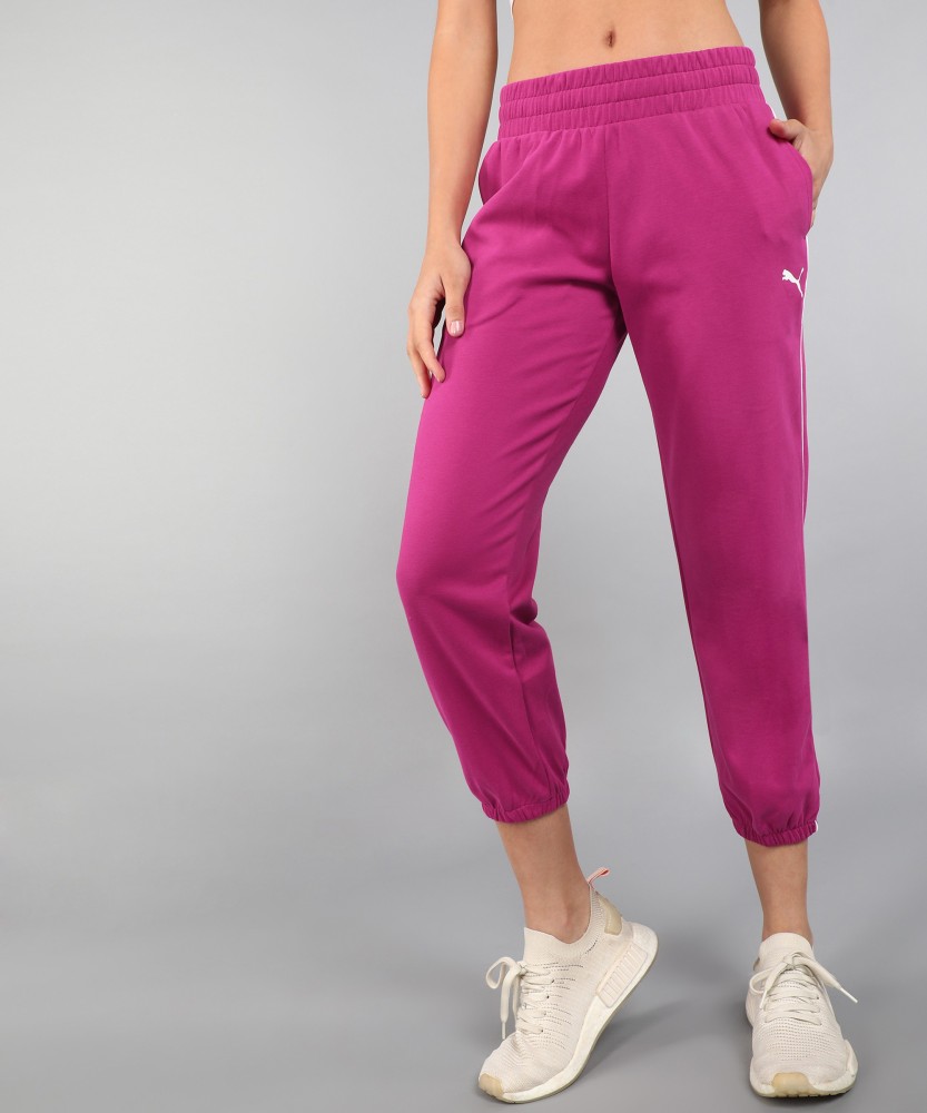 Lovable Cotton Gym Wear Pink Track Pants For Ladies 52 OFF