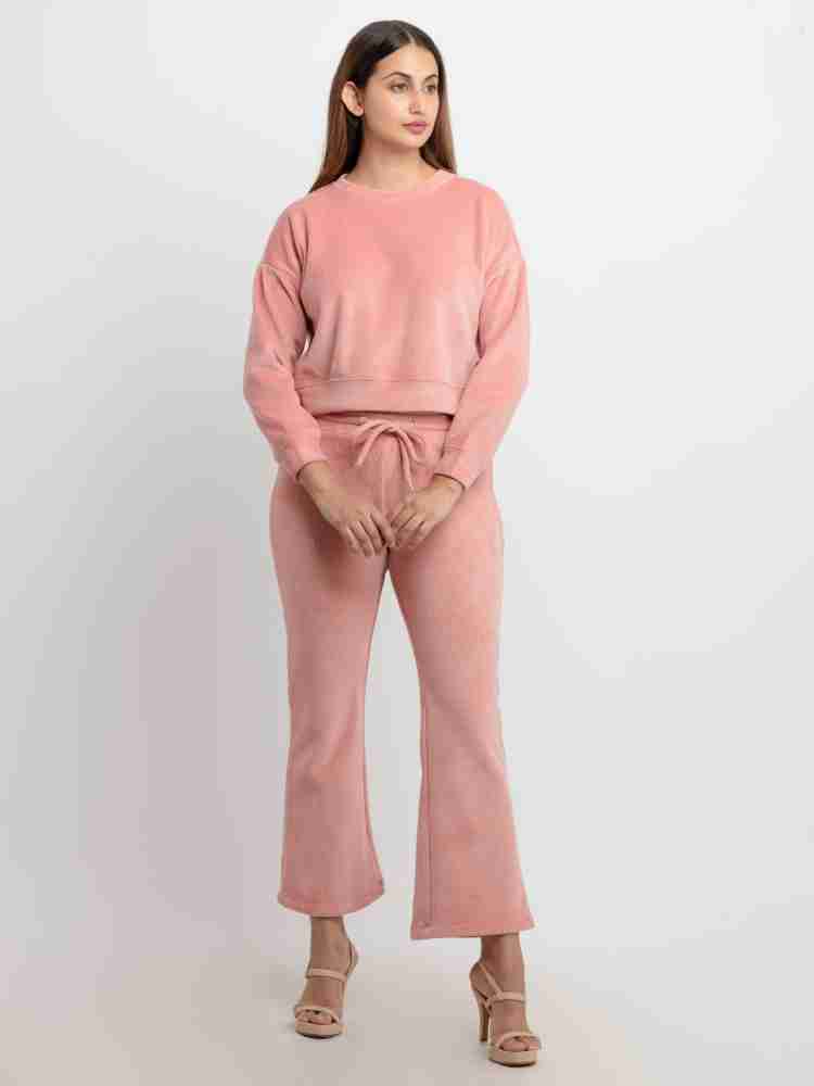 Status Quo Solid Women Track Suit - Buy Status Quo Solid Women