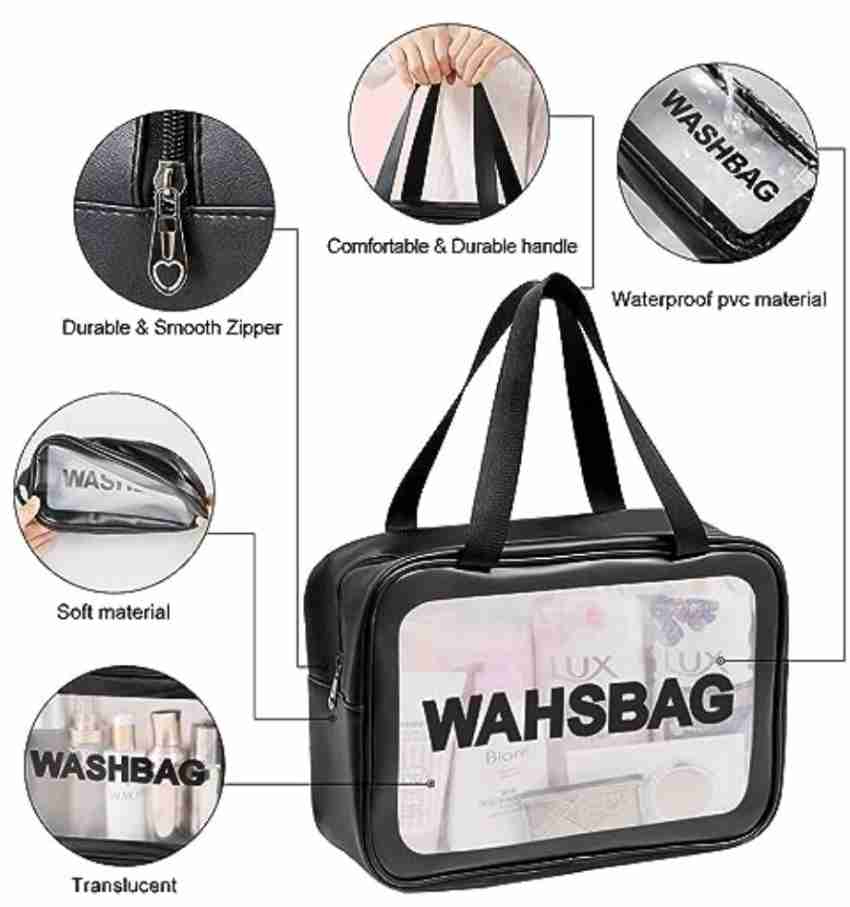 Travel Makeup Pouch Set Toiletries Bag Cosmetic Organizer Bag For Wome –  India4Local