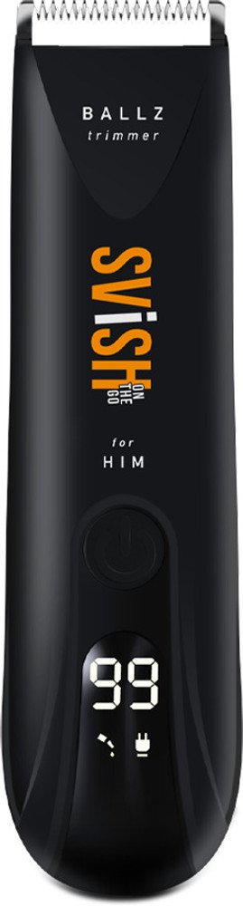 SVISH Balls Trimmer for Men Kit | Groin  Pubic Hair Area | Sensitech™  Technology| Fully Waterproof Trimmer 120 min Runtime 4 Length Settings  Price in India - Buy SVISH Balls Trimmer