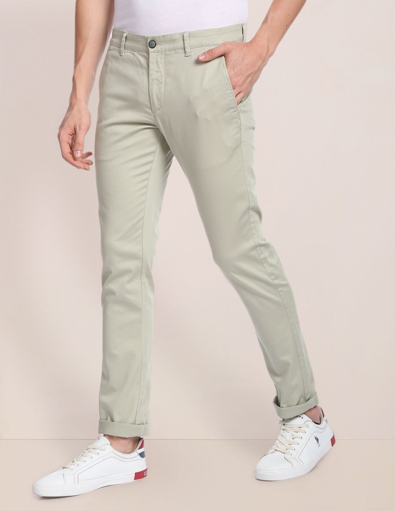 Buy Brown Trousers  Pants for Men by US Polo Assn Online  Ajiocom