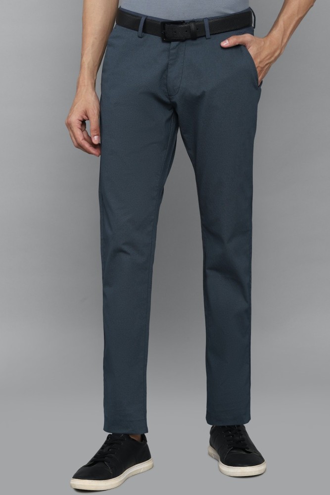 Buy Women Grey Textured Formal Trousers Online  195851  Allen Solly