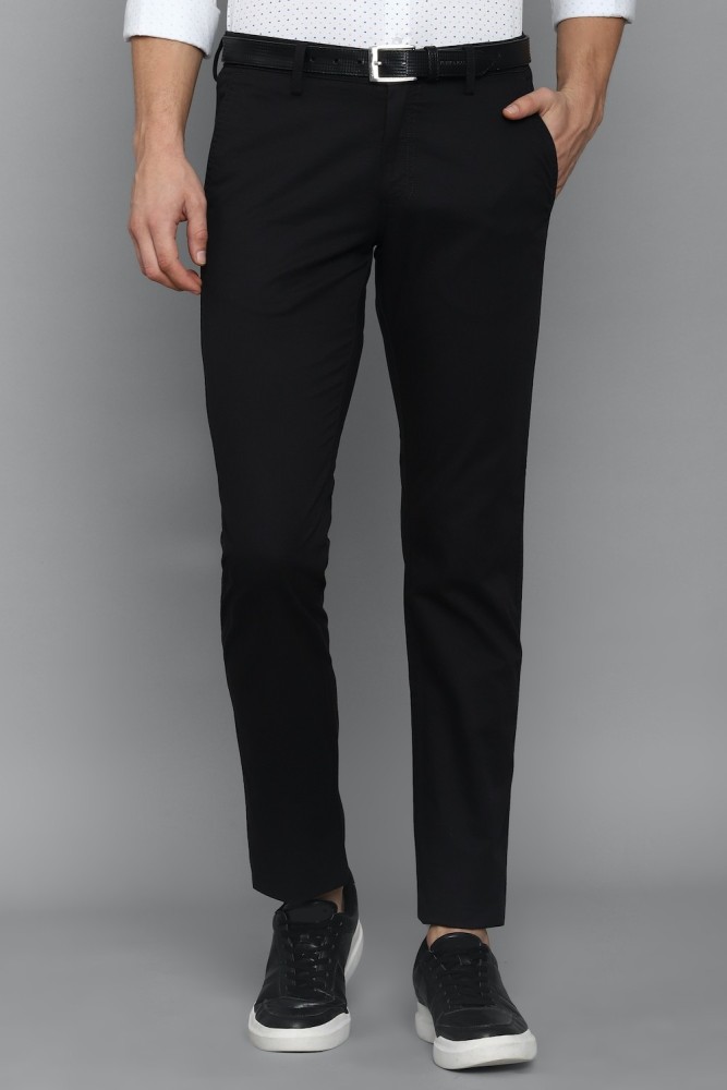 Buy Allen Solly Sport Cream Cotton Slim Fit Trousers for Mens Online  Tata  CLiQ