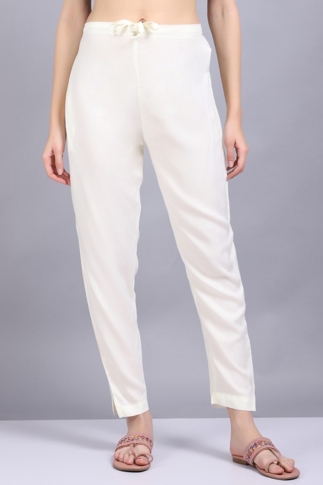 ASOS DESIGN smart oversized tapered trousers in white  ASOS