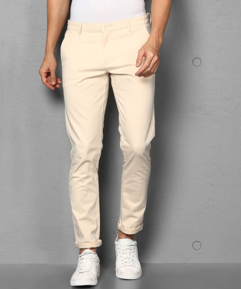 METRONAUT Slim Fit Men Pure Cotton Beige Trousers  Buy METRONAUT Slim Fit  Men Pure Cotton Beige Trousers Online at Best Prices in India  Flipkartcom