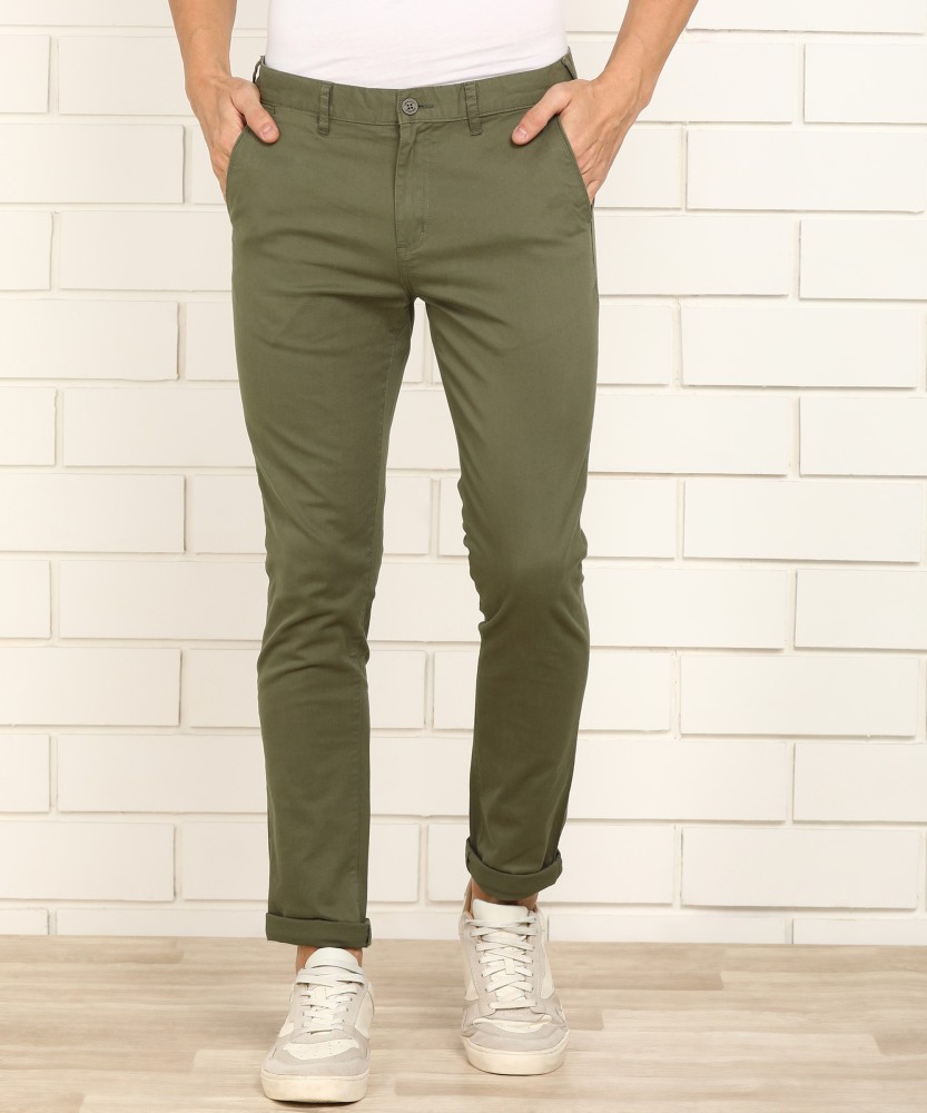 Buy Bottle Green Chinos for Men Online in India at Beyoung