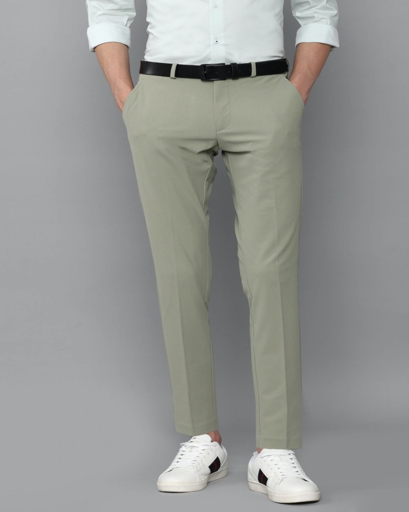 Buy Women Green Solid Formal Regular Fit Trousers Online  703128  Van  Heusen