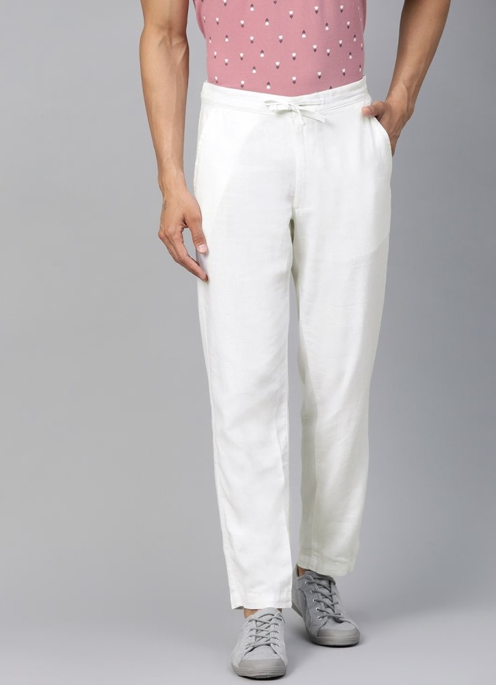 Linen Rich Tapered Trousers  MS Collection  MS