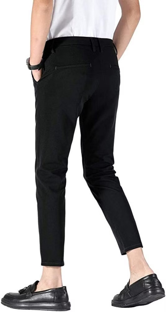 Wholesale Latest Design straight Pants Mens Slim Fit office formal dress trousers  pants men Trouser ZJ985 From malibabacom