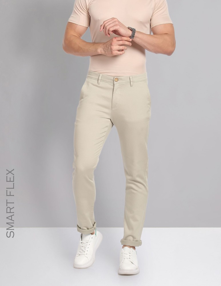 Buy online Brown Cotton Chinos Casual Trousers from Bottom Wear for Men by  Ad By Arvind for 2379 at 15 off  2023 Limeroadcom