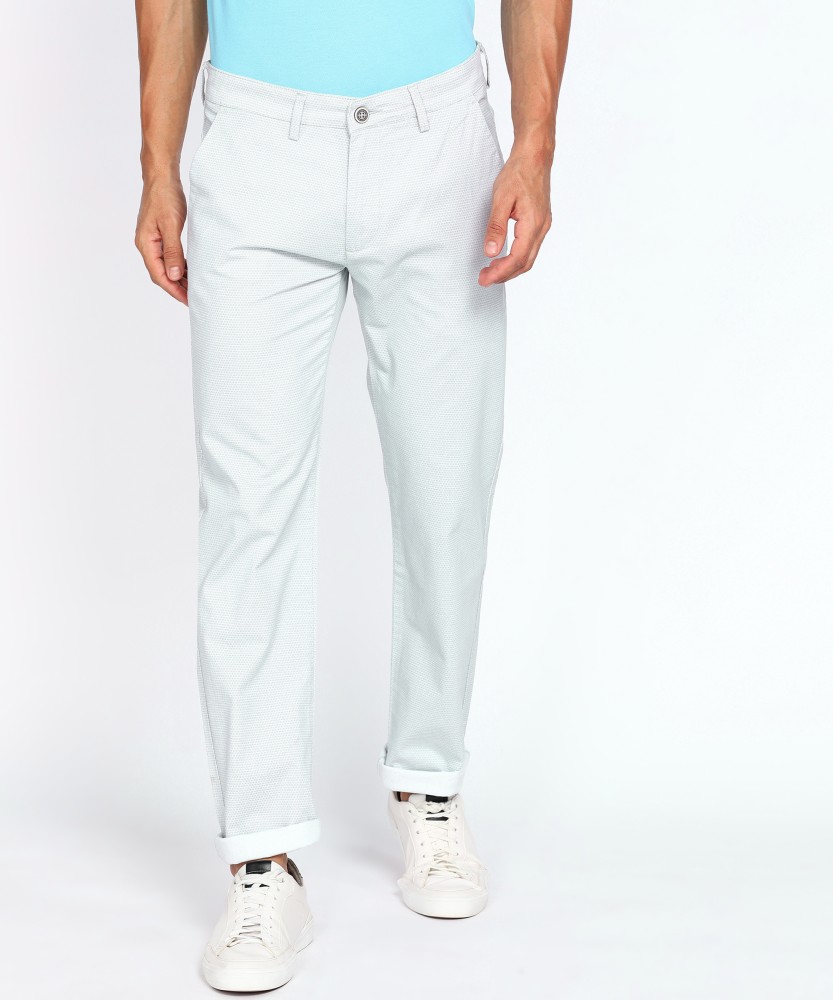 Buy Men Blue Solid Jogger Fit Casual Trousers Online  704058  Peter  England