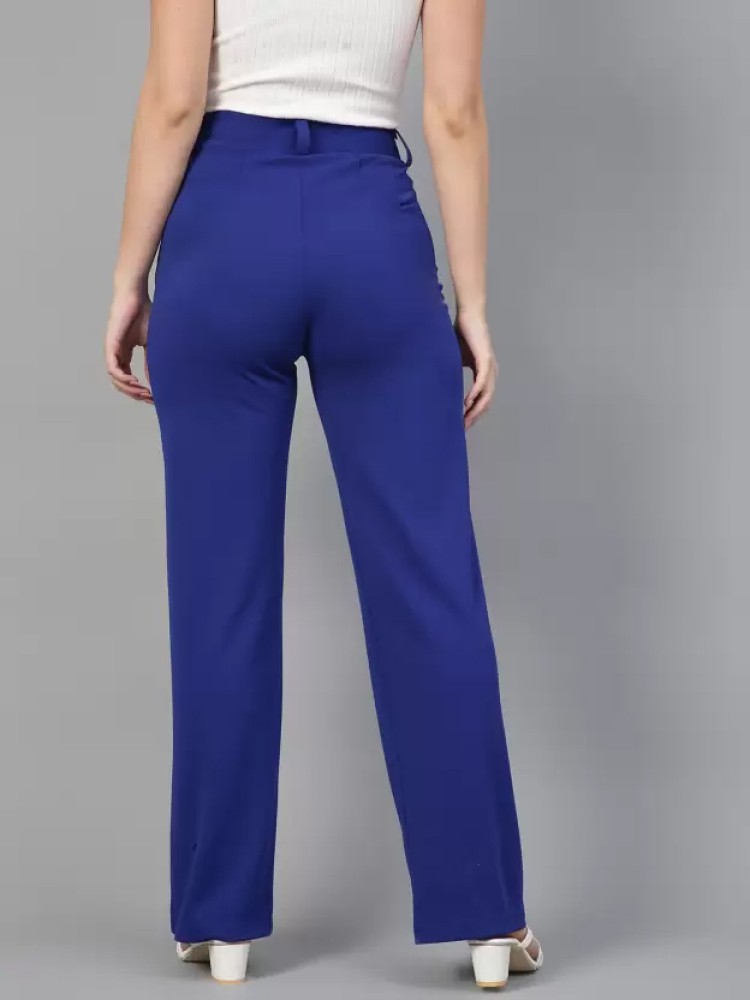 Buy Blue Trousers  Pants for Women by ONLY Online  Ajiocom