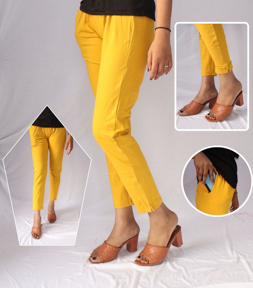 Buy TROUSERYELLOWCOLOUR Online at Best Prices in India  JioMart