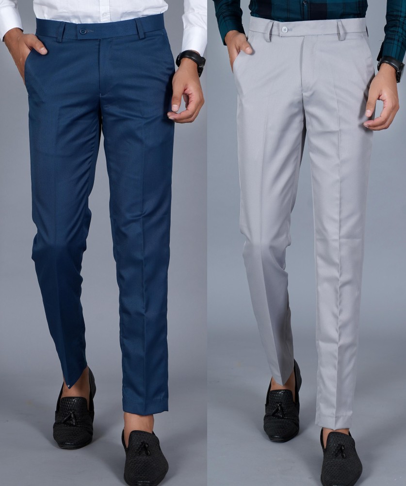 United Colors of Benetton Slim Fit Men Blue Trousers  Buy 11Y United  Colors of Benetton Slim Fit Men Blue Trousers Online at Best Prices in  India  Flipkartcom
