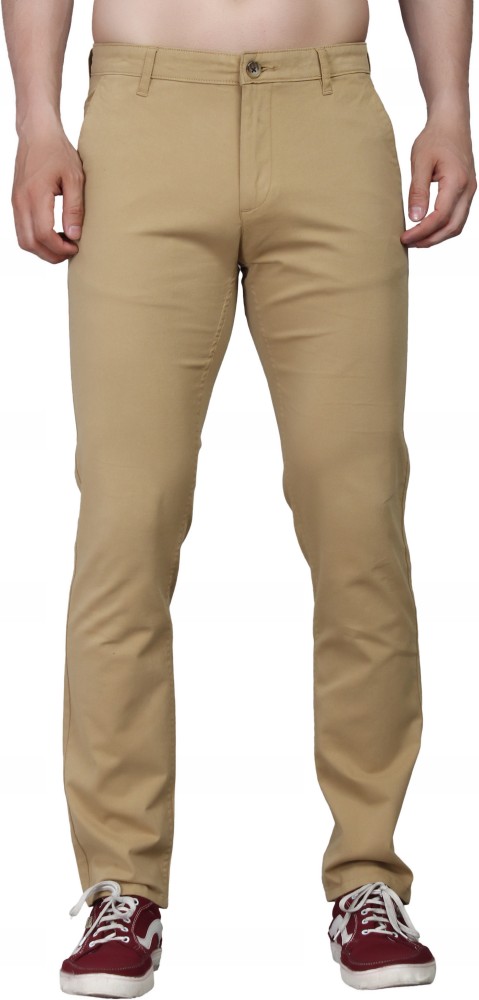 Buy Men Blue Textured Slim Fit Formal Trousers Online  797326  Peter  England
