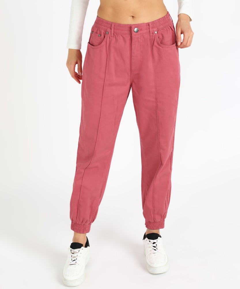 Red cargo pants forever on sale 21