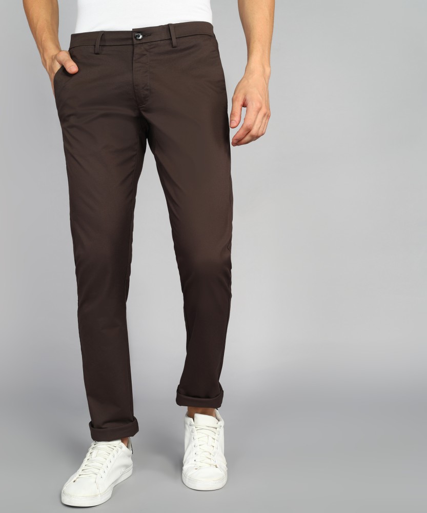 Buy Allen Solly Cream Trousers Online at Low Prices in India  Paytmmallcom