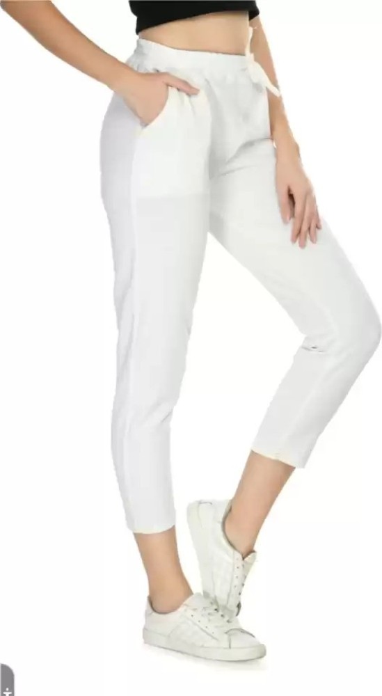 Buy White Trousers  Pants for Women by Beverly Hills Polo Club Online   Ajiocom
