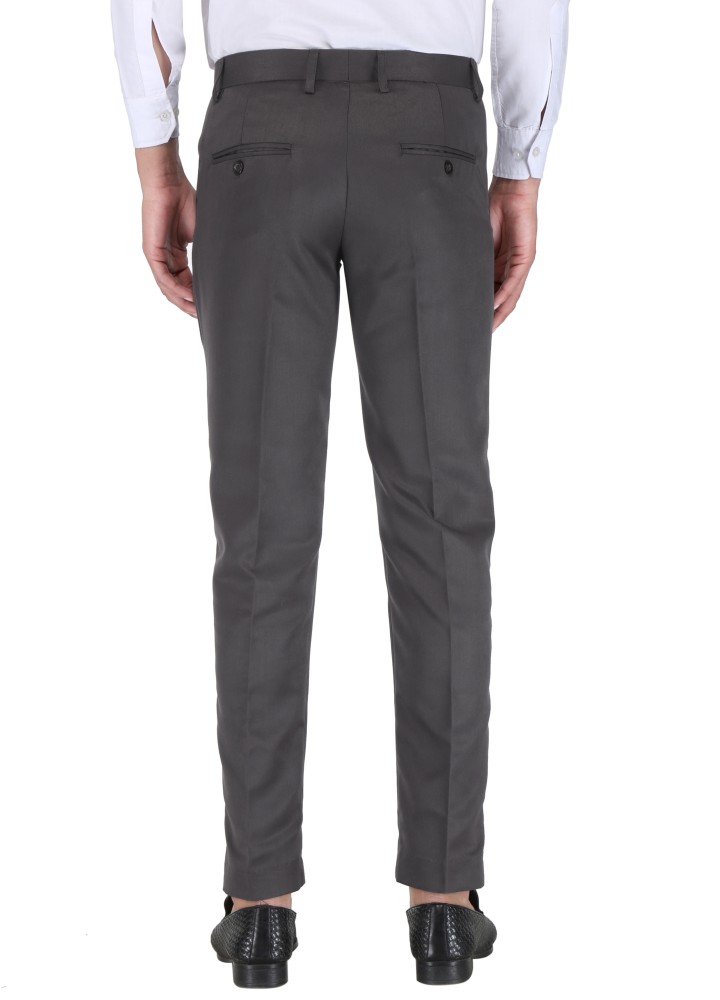 Buy John Players Grey Slim Fit Trousers for Men Online  Tata CLiQ