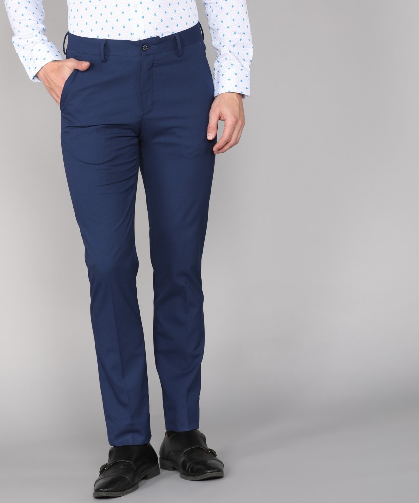 Buy Louis Philippe Grey Super slim Fit Trouser for Men Online  Tata CLiQ