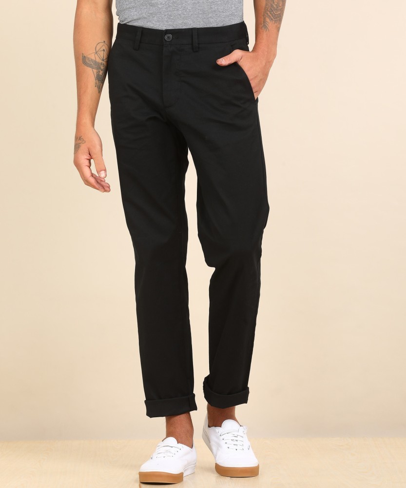 Leather trousers GAP Black size 32 UK  US in Leather  30868312
