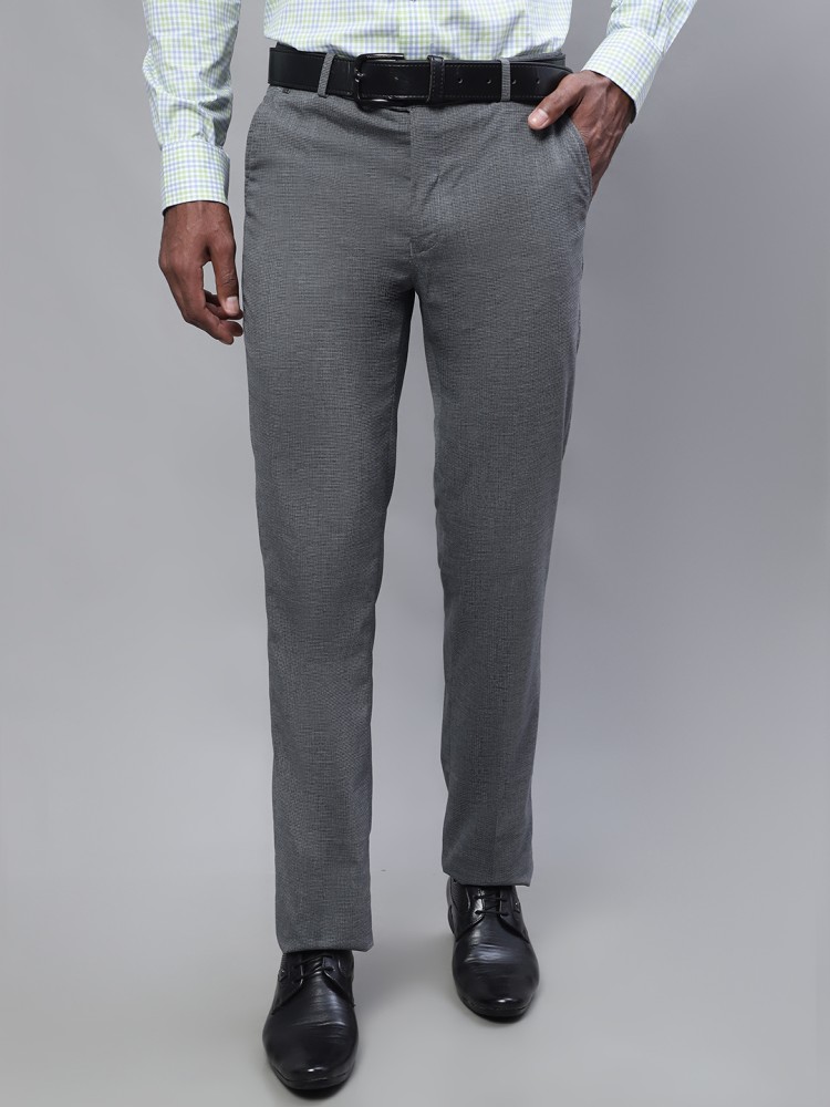 CANTABIL Regular Fit Men Grey Trousers  Buy CANTABIL Regular Fit Men Grey Trousers  Online at Best Prices in India  Flipkartcom