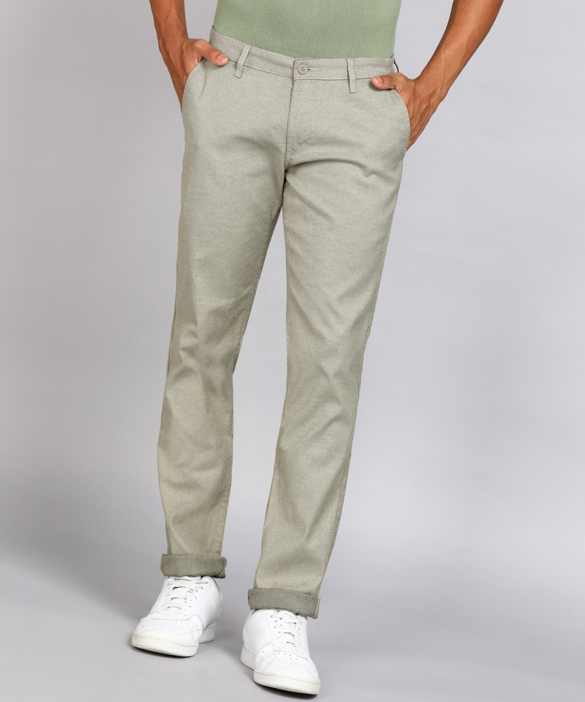 John Players Skinny Fit Men Khaki Trousers  Buy John Players Skinny Fit  Men Khaki Trousers Online at Best Prices in India  Flipkartcom