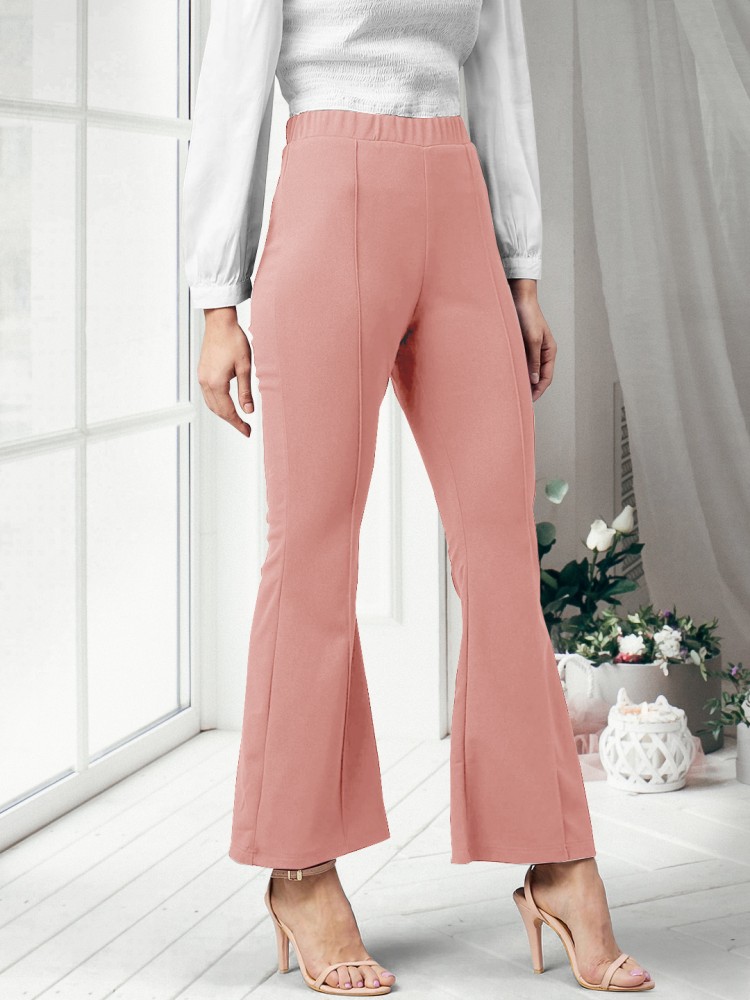 Madame White Slim Fit Belt Trouser  Buy COLOR White Trouser Online for   Glamly