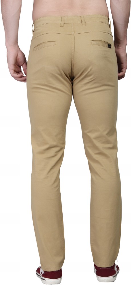 AR ALONE RIDER Slim Fit Men Khaki Trousers  Buy AR ALONE RIDER Slim Fit  Men Khaki Trousers Online at Best Prices in India  Flipkartcom