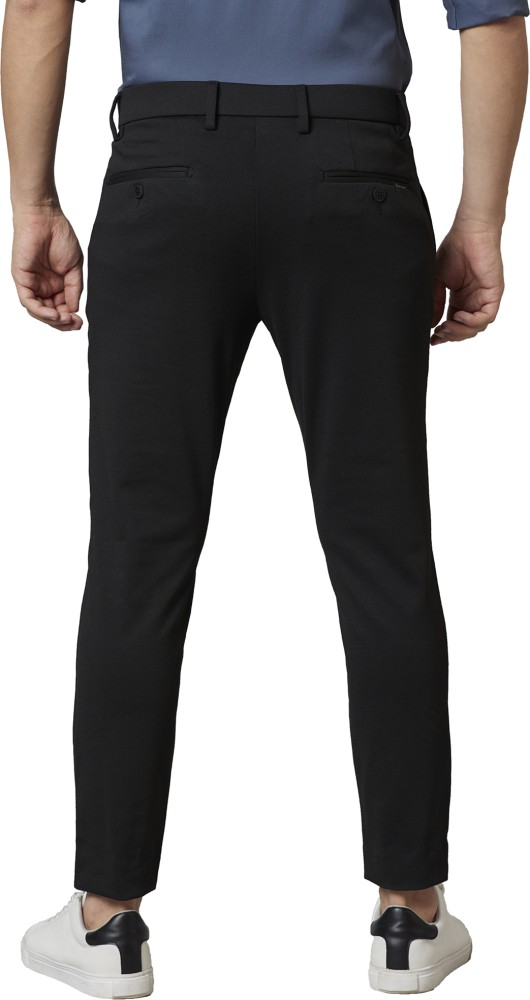 Buy Being Human Clothing Black Linen Trousers  Trousers for Men 1288096   Myntra