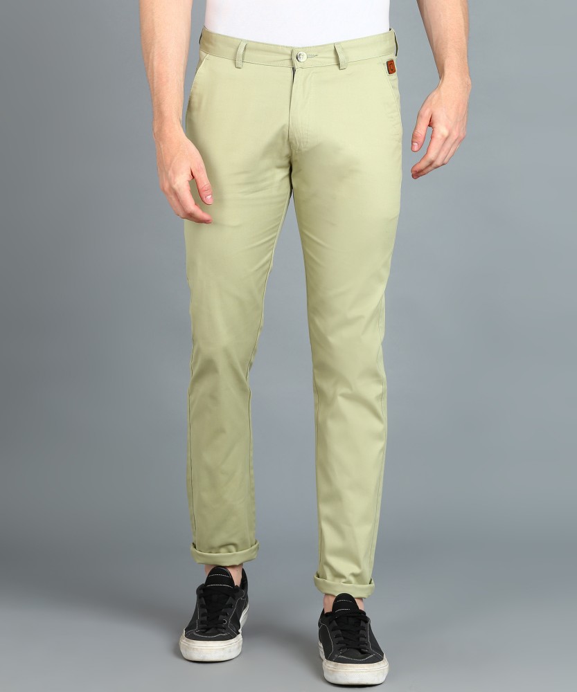 PLUSIFYE Regular Fit Men Light Green Trousers  Buy PLUSIFYE Regular Fit Men  Light Green Trousers Online at Best Prices in India  Flipkartcom