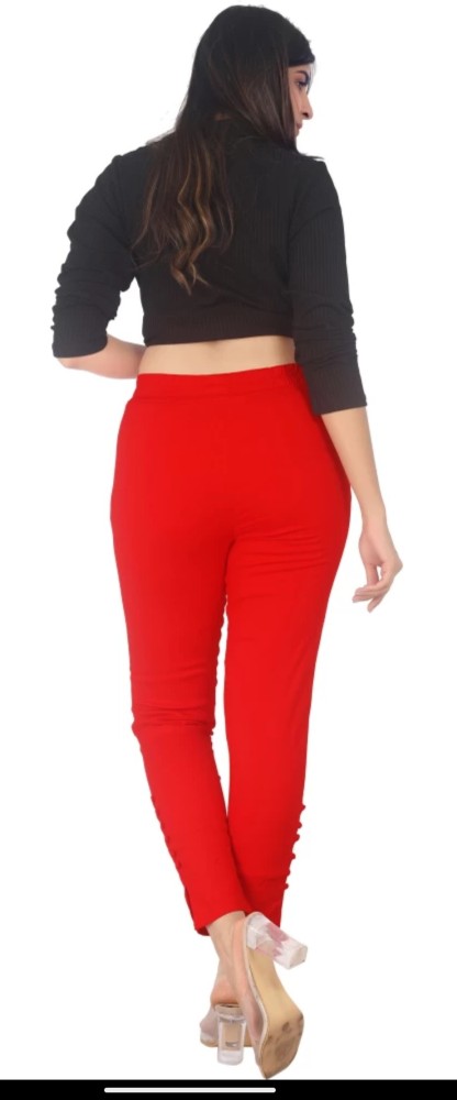 Buy Kissero Cotton Fit Solid Womens Solid Red Stripe with Black Track Pant  womens Cotton Track PantsJoggers Gym Active WearLower Yoga Online at  Best Prices in India  JioMart