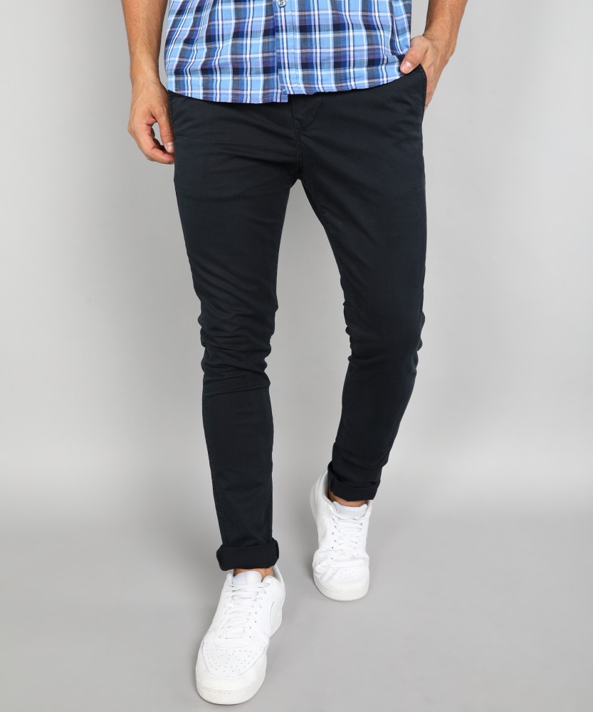 American Eagle Outfitters Slim Fit Men Dark Blue Trousers  Buy American  Eagle Outfitters Slim Fit Men Dark Blue Trousers Online at Best Prices in  India  Flipkartcom