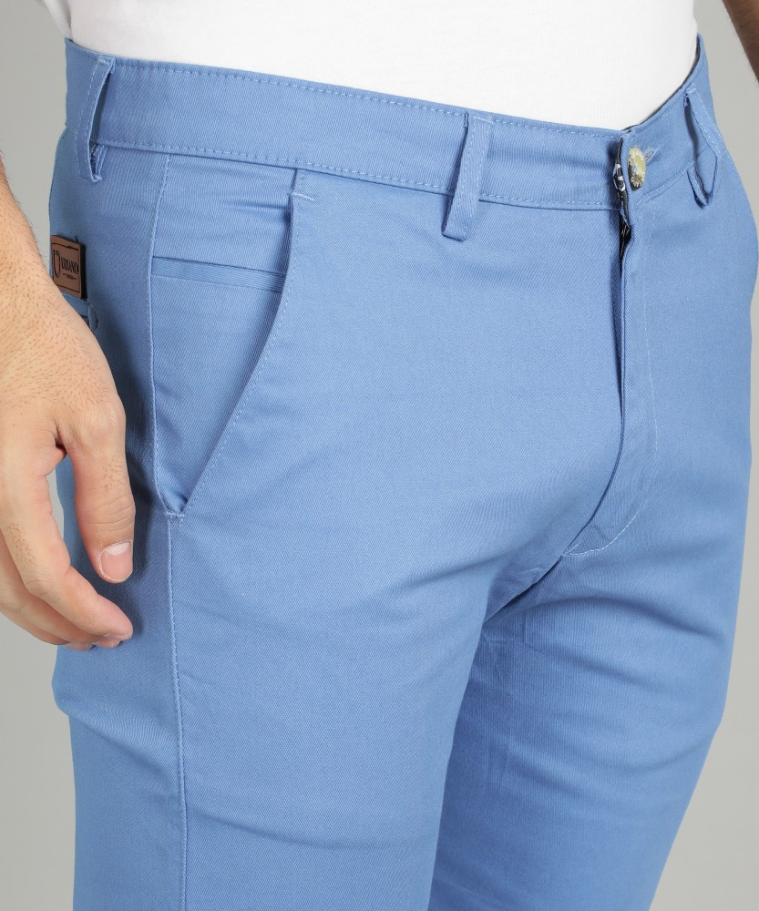 Airforce Blue Stretch Chinos