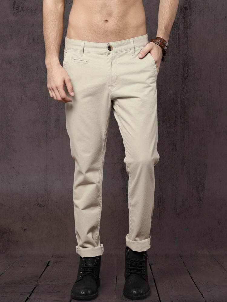 Solid Cargo Pant Regular Fit